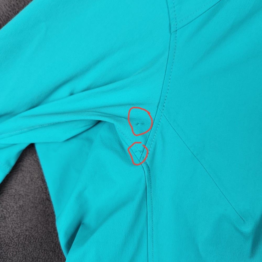 Arcteryx Psiphon SL Pullover Womens Large Blue 1/2 Zip‎ Technical Hooded Jacket - Picture 2 of 11